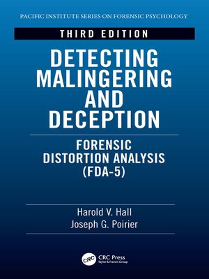 cover image of Detecting Malingering and Deception